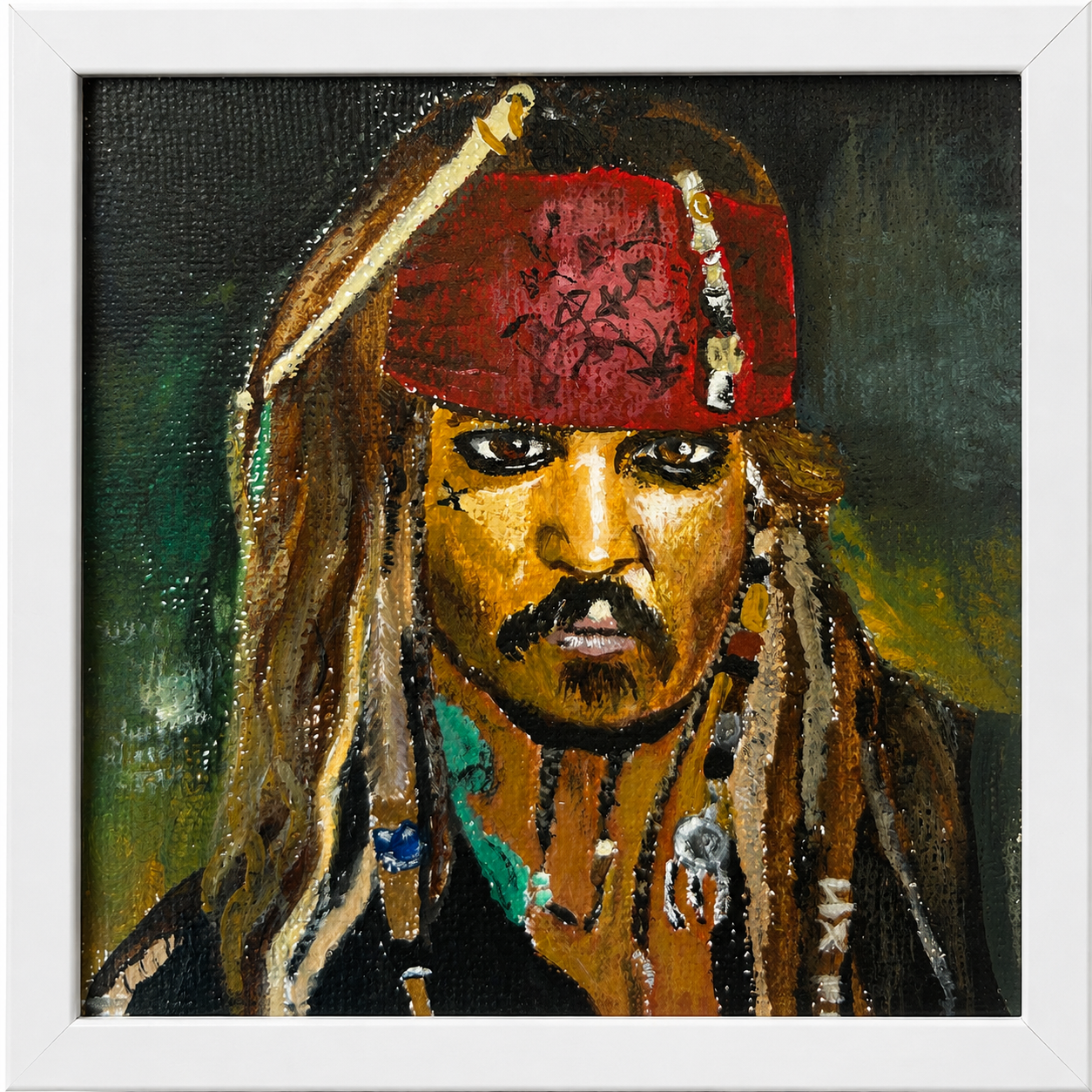 Johnny Depp 10x10cm
