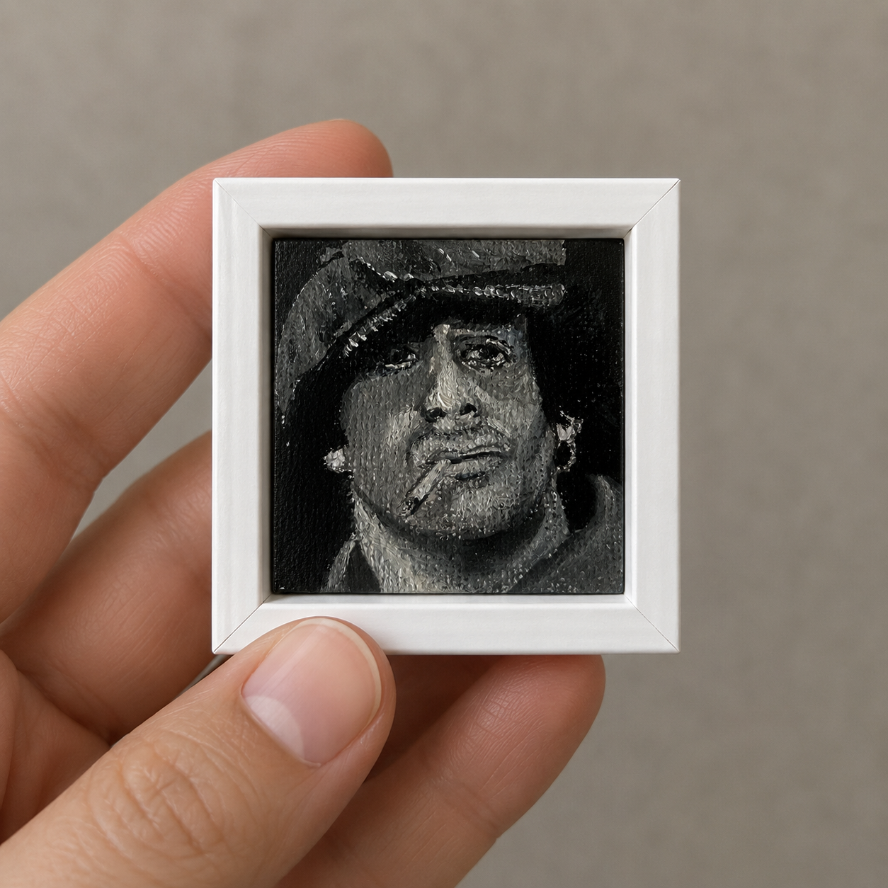 Sylvester Stallone 5x5cm